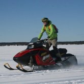 Snowmobile tour with lunch